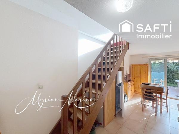 LES ISSAMBRES – DUPLEX AVEC JARDIN ET ENTRÉE INDÉPENDANTE, ESPRIT MAISON