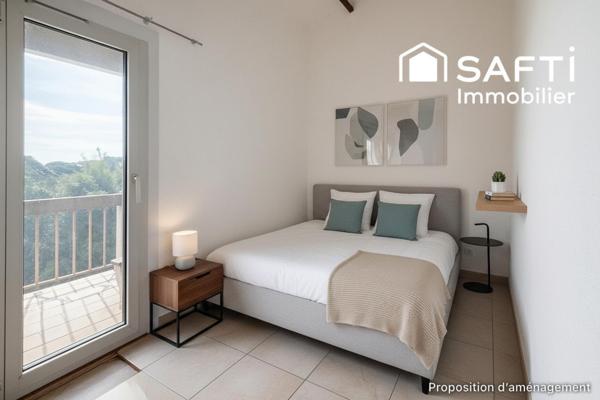 LES ISSAMBRES – DUPLEX AVEC JARDIN ET ENTRÉE INDÉPENDANTE, ESPRIT MAISON