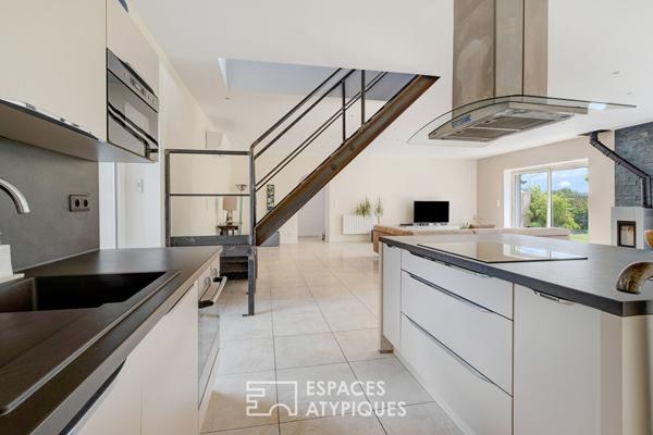 Maison rénovée par architecte centre Miribel