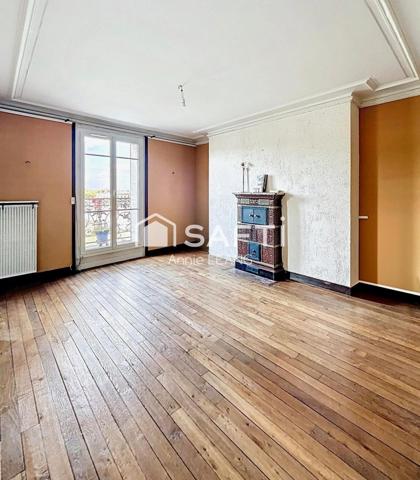 Appartement de charme 4 pièces – 85 m² – Vue imprenable sur le parc de la Villette