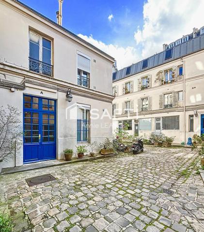 Appartement de charme 4 pièces – 85 m² – Vue imprenable sur le parc de la Villette