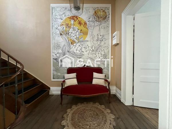 Splendide maison 5 chambres bureau jardin garage