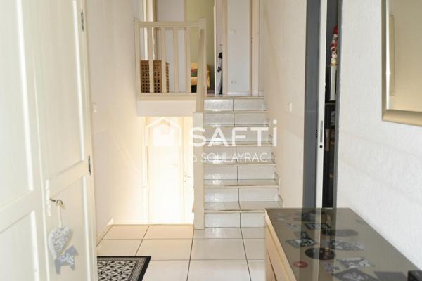 Villa 108 m² avec garage et jardin.