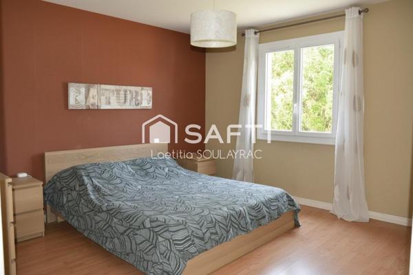 Villa 108 m² avec garage et jardin.