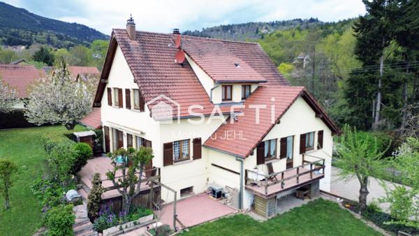 Maison de standing 200 m² - vue montagnes – terrain de 1480m²