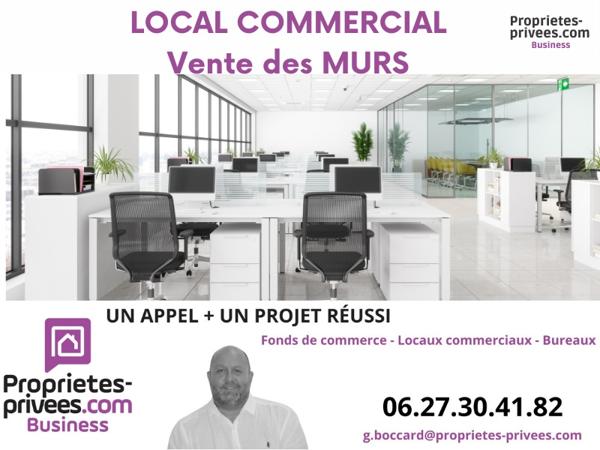 69007 LYON - MURS COMMERCIAUX LIBRES 167 m², 2 ESPACES