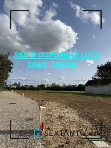 Beau terrain constructible viabilisé en lotissement