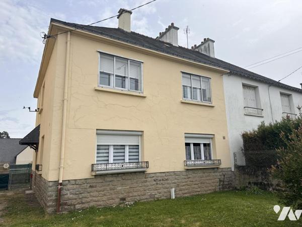 A VENDRE 56 VANNES EST Secteur Casernes, maison 1957, 4 chambres, jardin 472 m²