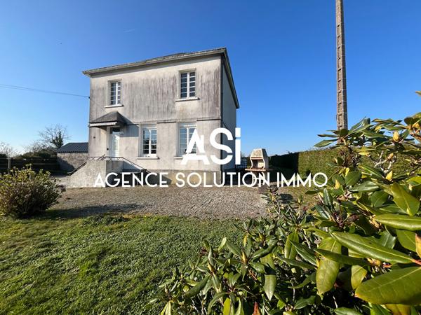 Maison de 106m² sur la commune de Javron Les Chapelles - 4ch - jardin - cave