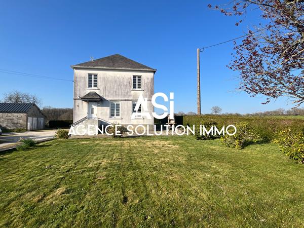 Maison de 106m² sur la commune de Javron Les Chapelles - 4ch - jardin - cave