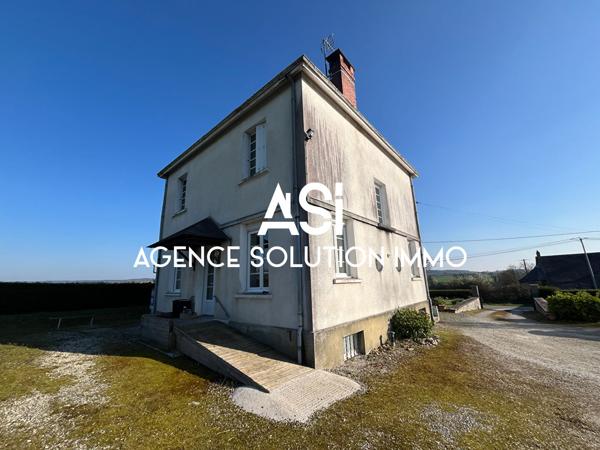 Maison de 106m² sur la commune de Javron Les Chapelles - 4ch - jardin - cave