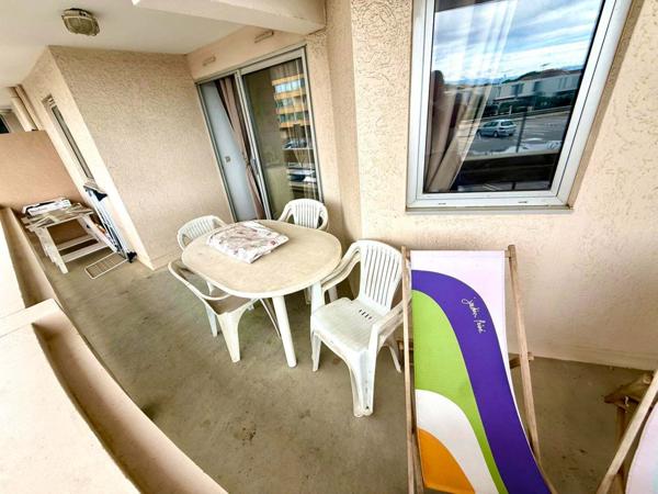Bel appartement T3 – Canet Sud Plage – 30 m de la mer