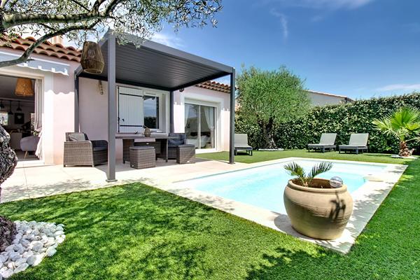 A VENDRE EN EXCLUSIVITE - Villa de 85m2 sur 411 m2 de terrain avec piscine et garage