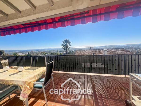 Maison à vendre 8 pièces HYERES (83)- Vue mer panoramique Exceptionnel - Double garage - Ascenseur