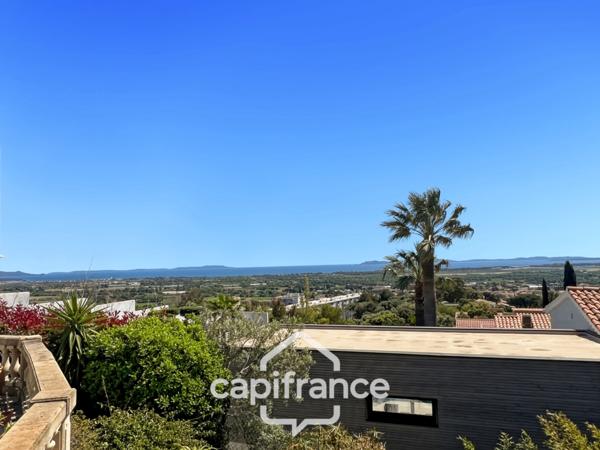 Maison à vendre 8 pièces HYERES (83)- Vue mer panoramique Exceptionnel - Double garage - Ascenseur