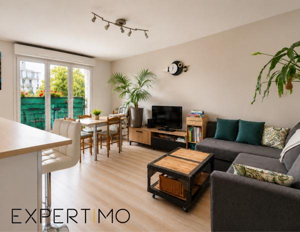 COUP DE CŒUR À GUYANCOURT – Agréable 3 pièces avec balcon, ascenseur, cave et double stationnement