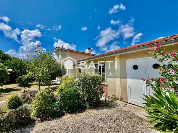 Maison récente de 7 pièces sur terrain arboré