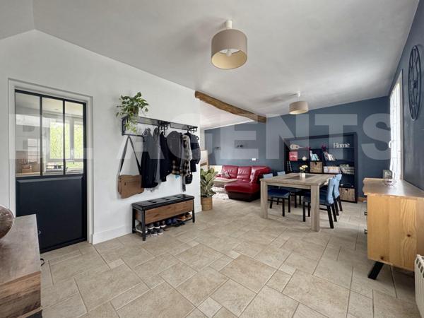 A Coulommiers, meulière 90 m² + cave totale et garage - proche centre ville hors zone inondable