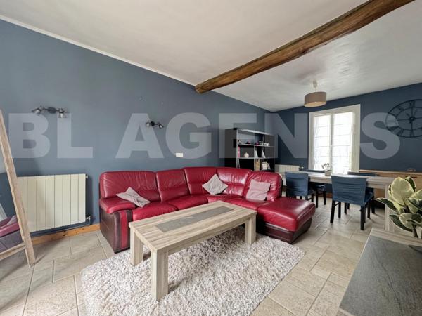 A Coulommiers, meulière 90 m² + cave totale et garage - proche centre ville hors zone inondable