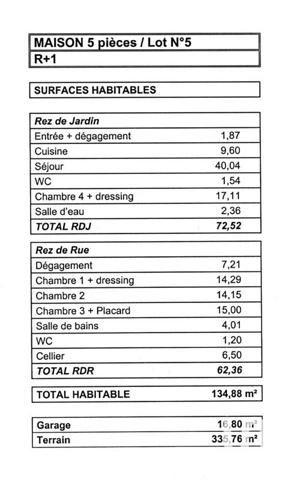 Maison à vendre 5 pièces 135 m² Saint-Jean