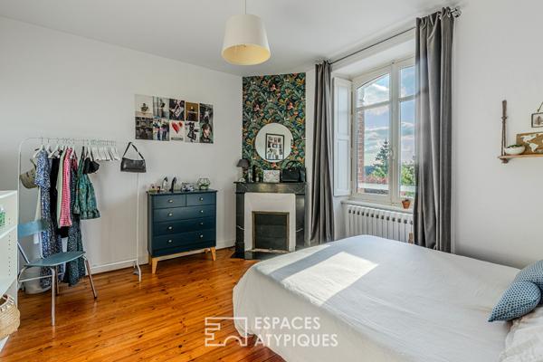 Maison de famille « Belle époque » en plein bourg