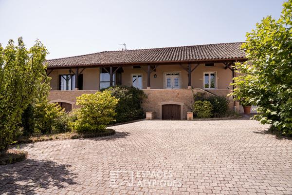 Ancienne maison vigneronne avec panorama exceptionnel