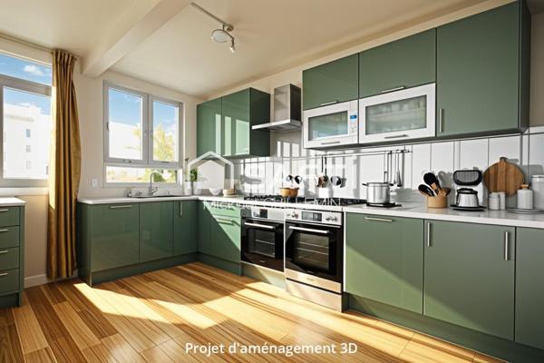 CHatillon - Grand T3 possibilité T4