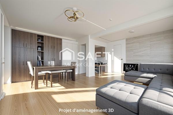 CHatillon - Grand T3 possibilité T4