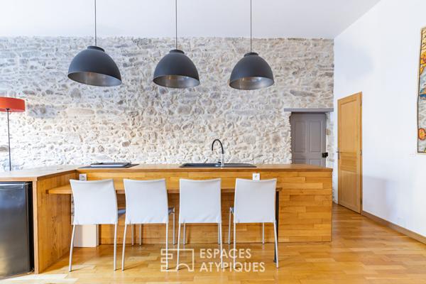 Maison de Maître du XVIIIe avec piscine et jardin clos au Coeur du Minervois