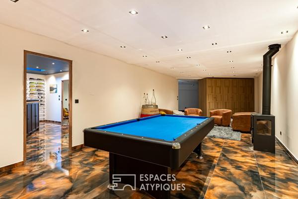 Maison d’architecte contemporaine de 410 m² avec piscine chauffée