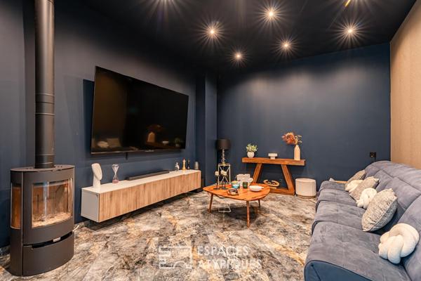 Maison d’architecte contemporaine de 410 m² avec piscine chauffée