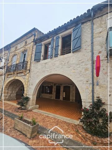 Immeuble et maison avec fort potentiel au cœur de Puymirol