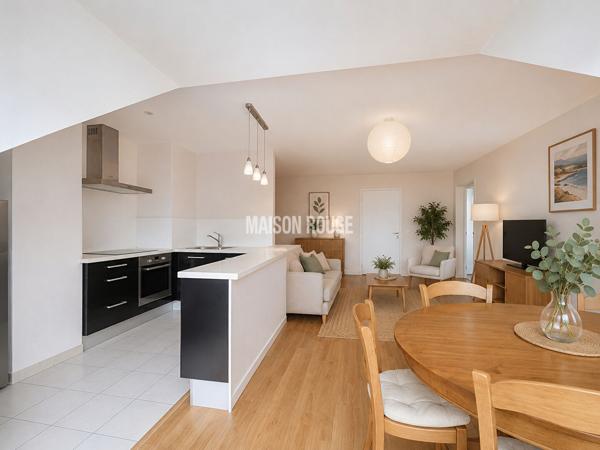 Appartement T3 TREBEURDEN - récent - 2 chambres - dernier étage avec balcon