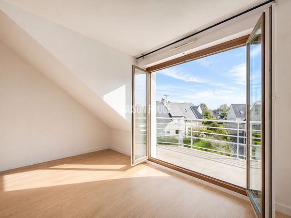 Appartement T3 TREBEURDEN - récent - 2 chambres - dernier étage avec balcon