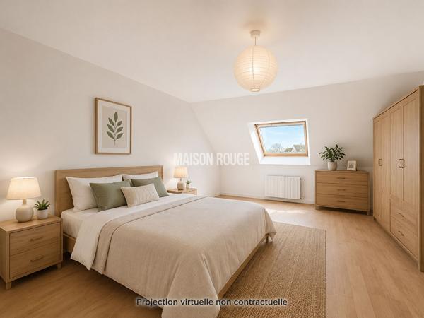 Appartement T3 TREBEURDEN - récent - 2 chambres - dernier étage avec balcon