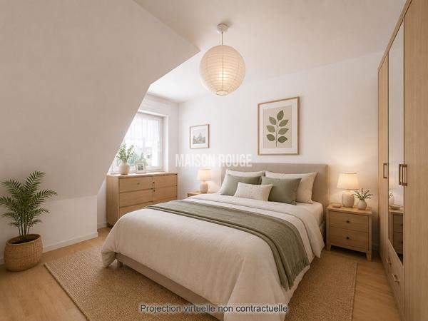 Appartement T3 TREBEURDEN - récent - 2 chambres - dernier étage avec balcon