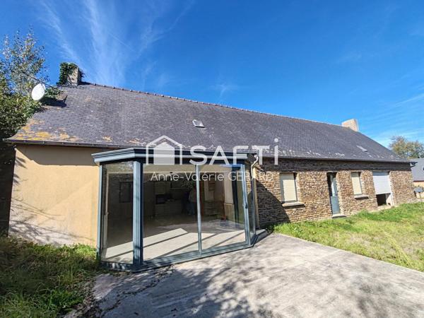 Maison avec possibilité bâtiment+terrain