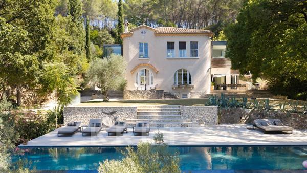 Propriété d'exception à Aix en Provence
