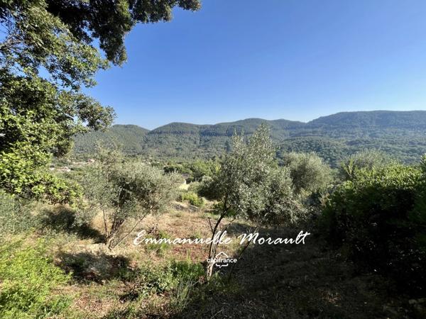 Terrain à vendre de 910 m² avec PC accordé à BAGNOLS EN FORET (83)