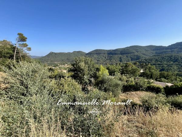 Terrain à vendre de 910 m² avec PC accordé à BAGNOLS EN FORET (83)