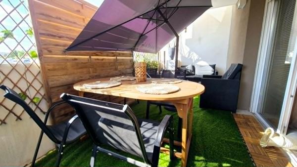 Appartement T3 à vendre à Frontignan - 65,65 m² - Résidence récente de 2020 - Terrasse de 12 m² - Parking privatif en sous-sol