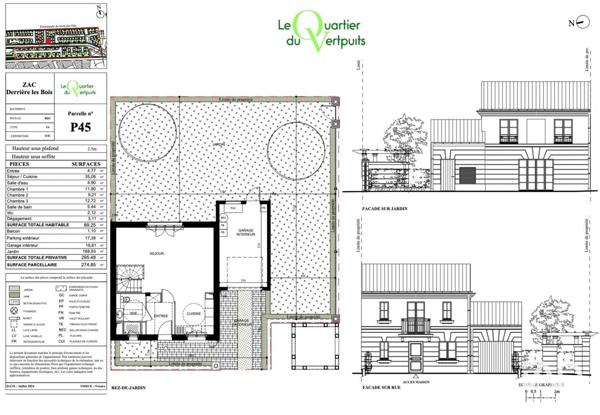 Maison à vendre 4 pièces 89 m² Puiseux-en-France