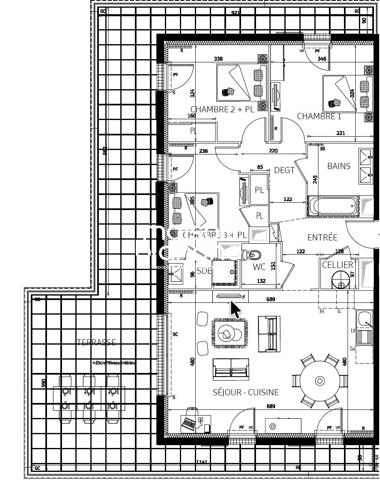 APPARTEMENT T4 de 85m² - LES SABLES D'OLONNE (85)