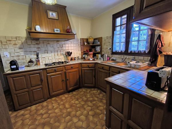 Magnifique jardin pour cette maison dans le bourg