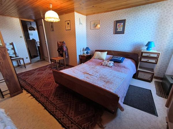 Magnifique jardin pour cette maison dans le bourg