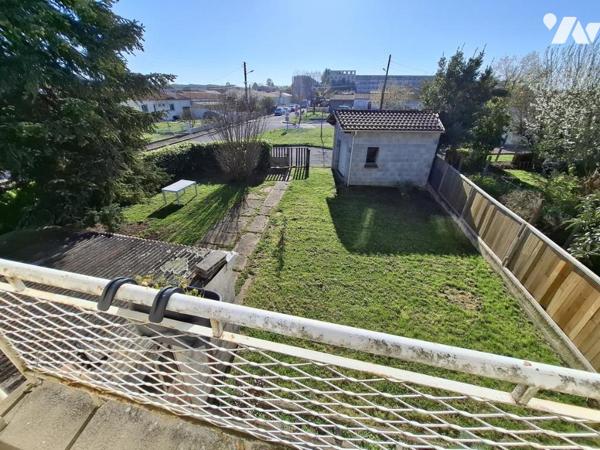 SAINTES rive droite - proche Leclerc - 75 m² hab avec 3 chambres sur une parcelle de 434 m²