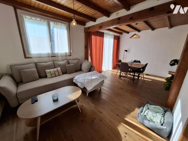 SAINTES rive droite - proche Leclerc - 75 m² hab avec 3 chambres sur une parcelle de 434 m²