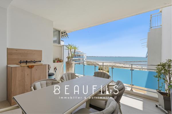 Appartement 1ère ligne vue mer