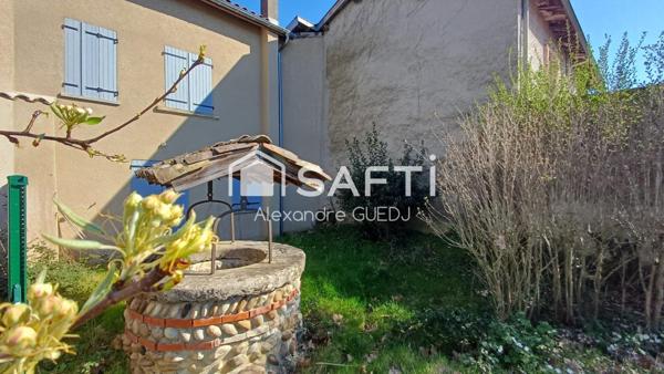MAISON DE VILLAGE 123 M² AVEC TERRAIN ET 2 PLACES DE PARKING