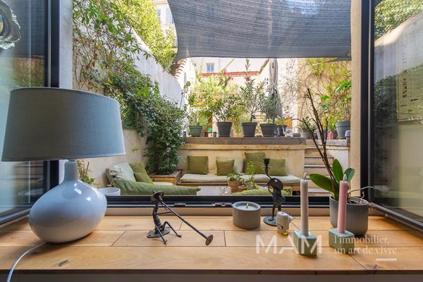 Duplex jardin, piscine, garage